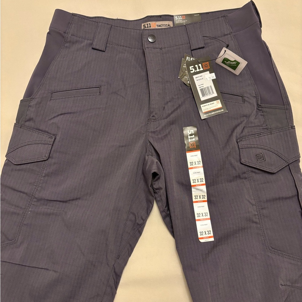 5.11 Tactical Gray Cargo Pants with Durable Design